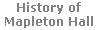 A history of our home
